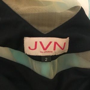 Long black size 2 prom/pageant dress.